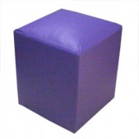 Puff Roxo Quadrado Puff Roxo Quadrado